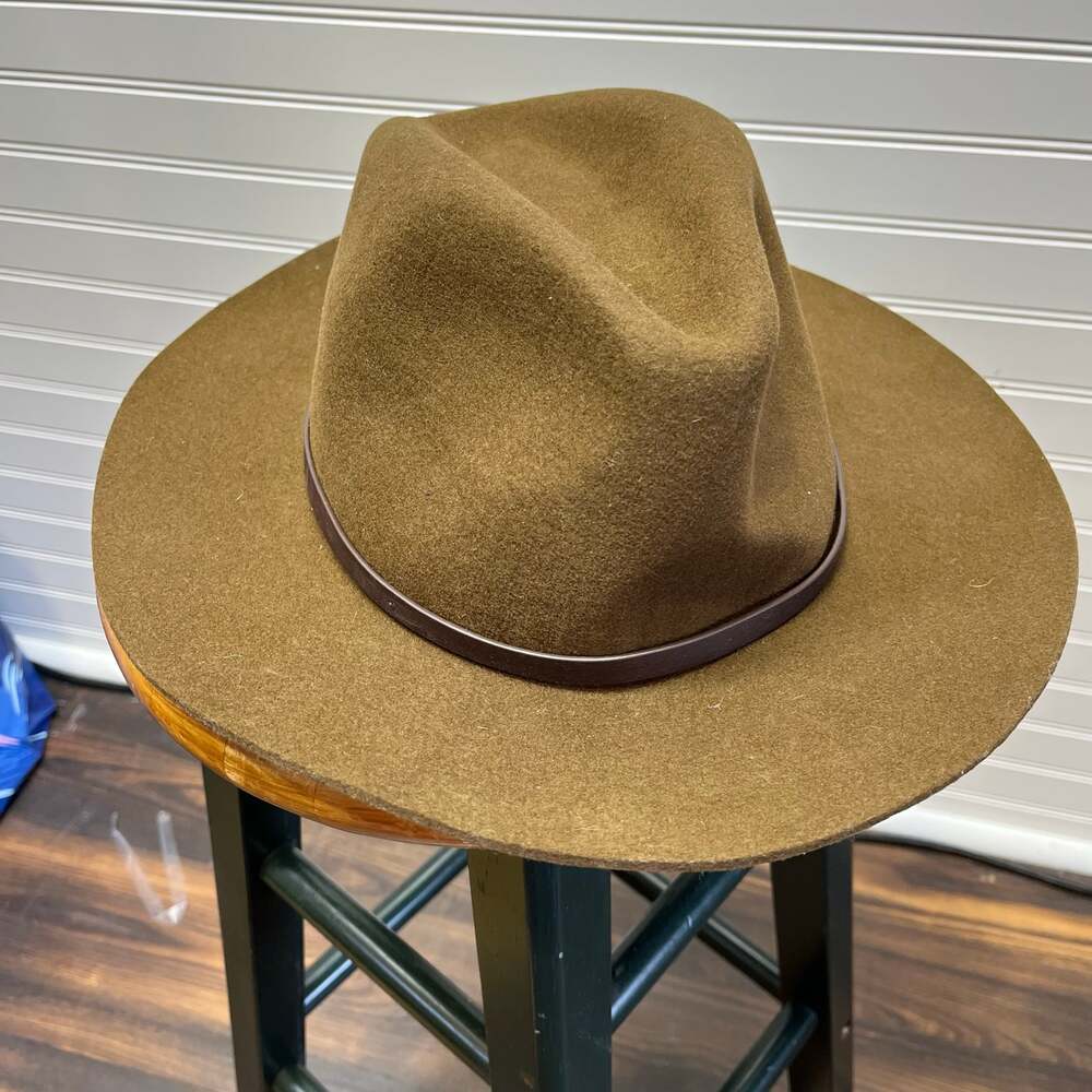 NWT Banana Republic Factory Wool Fedora/Western Hat Size L/XL
